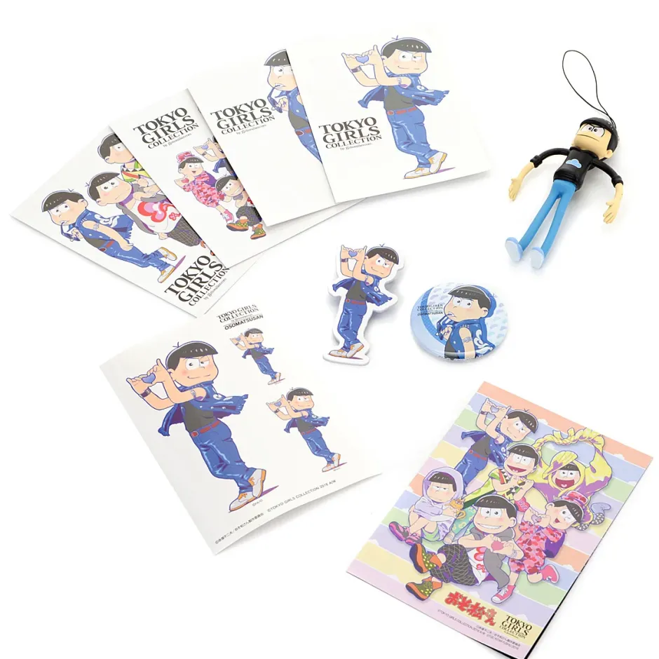 Stickers|Postcards>Osomatsu-san x Tokyo Girls Collection Oshimatsu Special Book: Karamatsu
