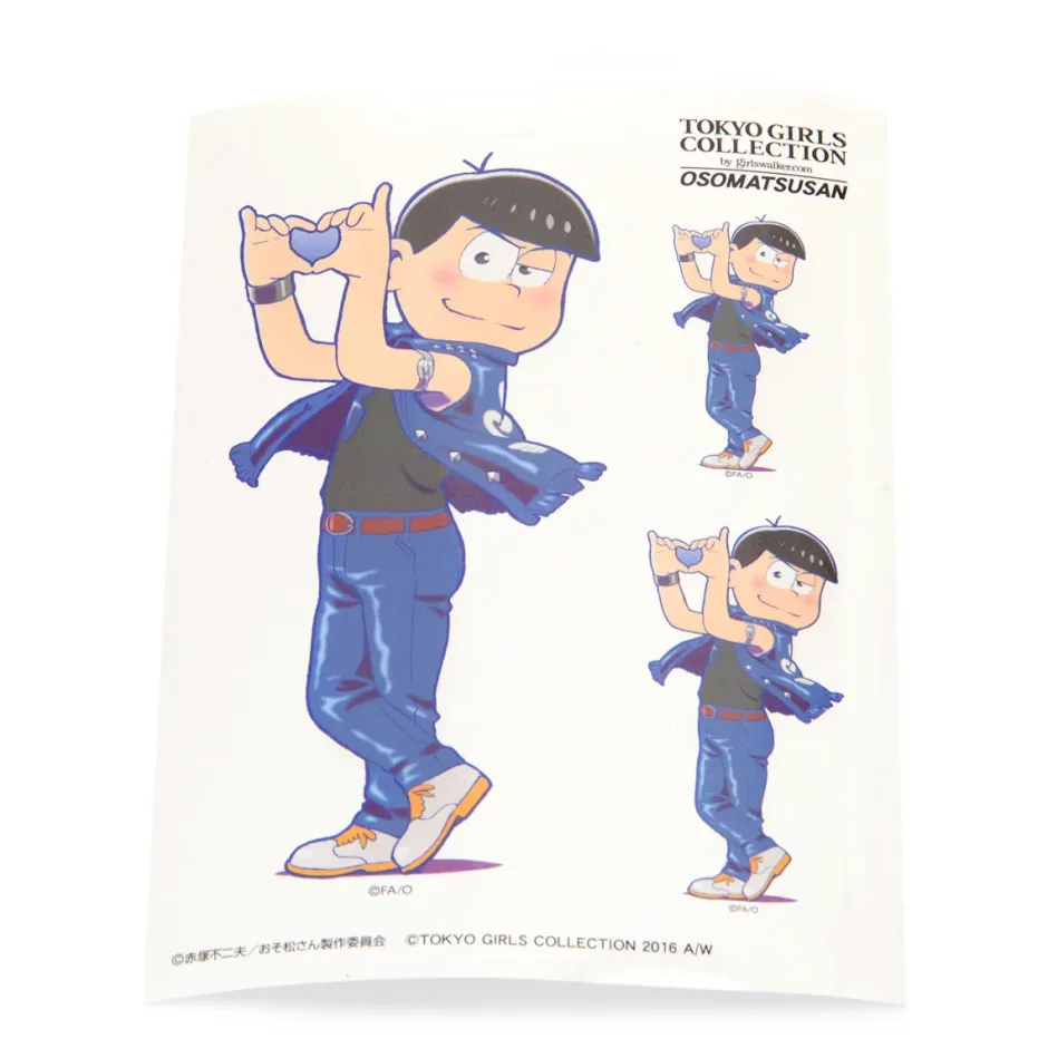 Stickers|Postcards>Osomatsu-san x Tokyo Girls Collection Oshimatsu Special Book: Karamatsu