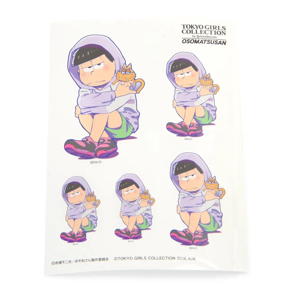 Stickers|Postcards>Osomatsu-san x Tokyo Girls Collection Oshimatsu Special Book: Ichimatsu