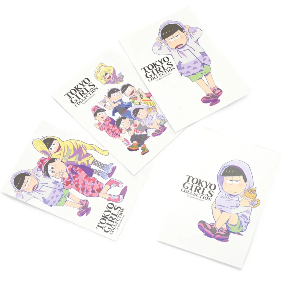 Stickers|Postcards>Osomatsu-san x Tokyo Girls Collection Oshimatsu Special Book: Ichimatsu