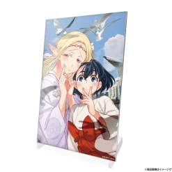 Otaku Elf Manga Edition Elda & Koito Acrylic Art Stand Blue Sky Ver. New