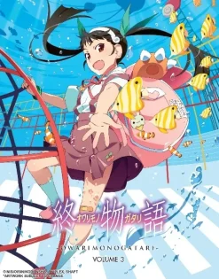Anime Dvd/Blu-Ray>Owarimonogatari Blu-ray Set Vol. 3