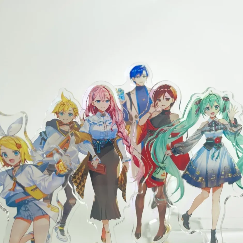 Piapro Characters Creative Acrylic Stick with Combinable Display Stand Outlet