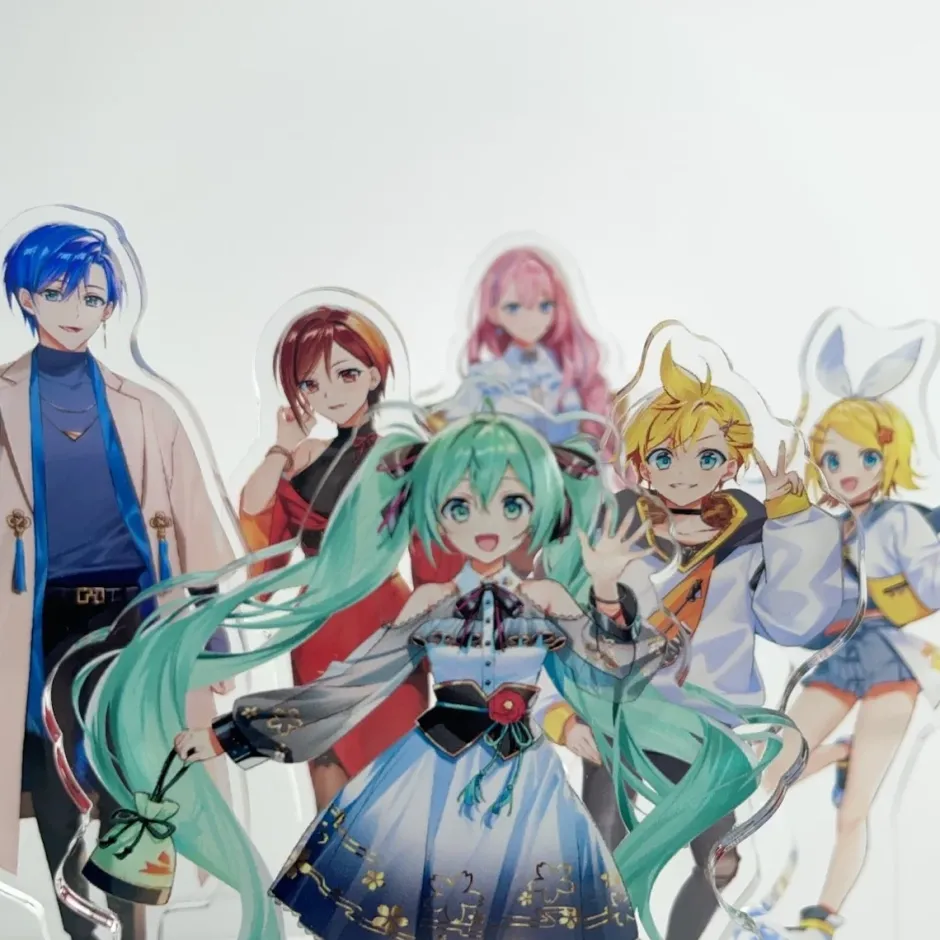 Piapro Characters Creative Acrylic Stick with Combinable Display Stand Outlet