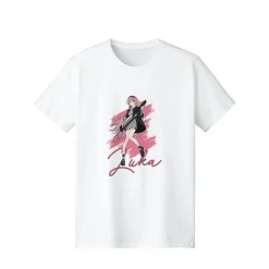 Tops>Piapro Characters Megurine Luka: Band Ver. Art by tarou2 Men's T-Shirt