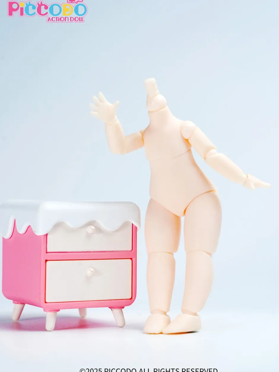 Nendoroid & Mini Figures>Piccodo Chubby Doll Body PIC-D006D Doll-White