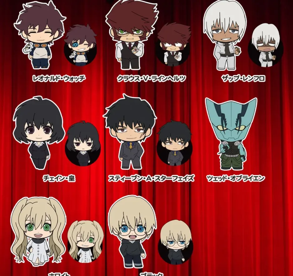 Smartphone Straps>Picktam! Blood Blockade Battlefront Rubber Straps Box