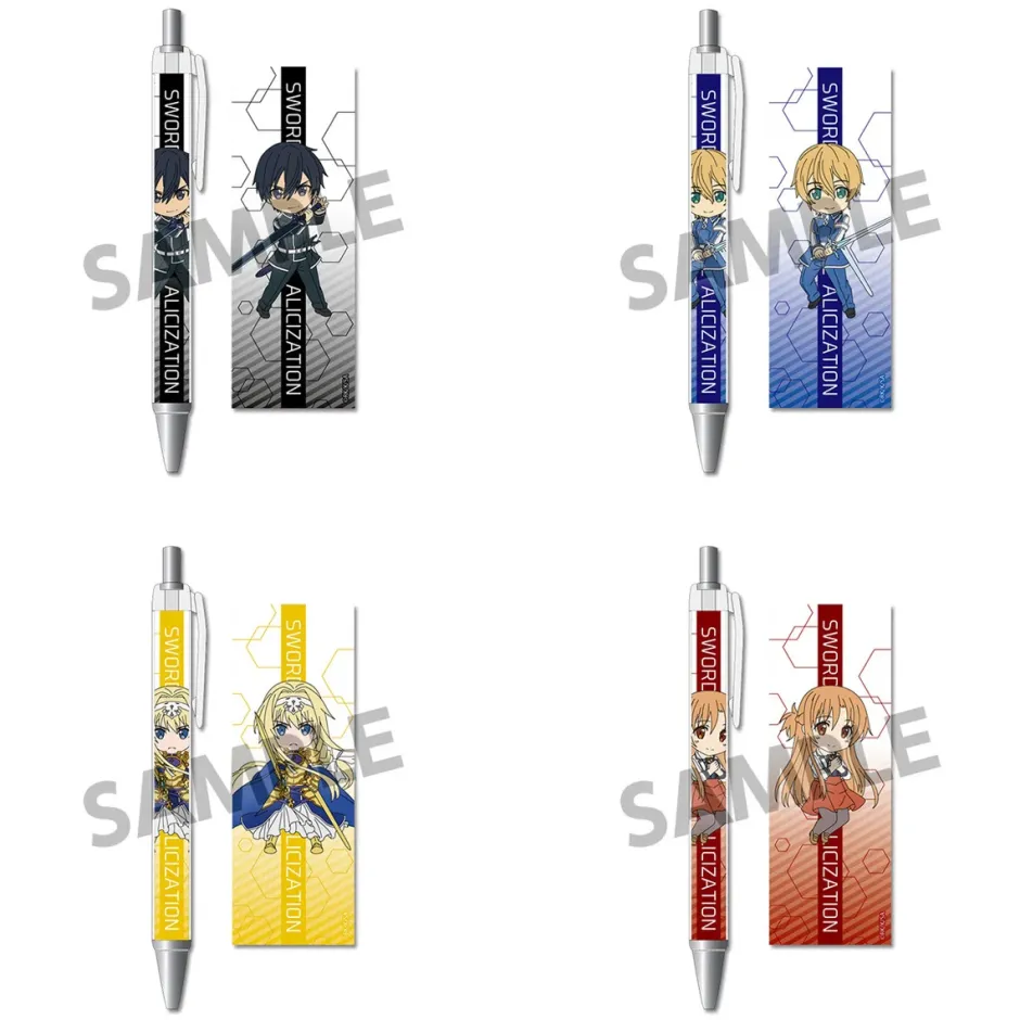 Pens & Writing Supplies>Pikuriru! Sword Art Online: Alicization Mechanical Pencil Collection