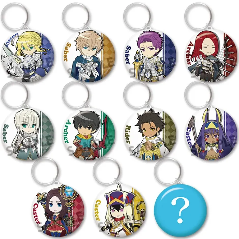 Pikuriru! Fate/Grand Order Keychain Collection Vol. 6 Box Set Clearance