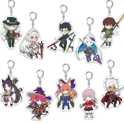 Pikuriru! Fate/Grand Order Trading Acrylic Keychain Charms Vol. 4 Box Set (Re-run) Clearance