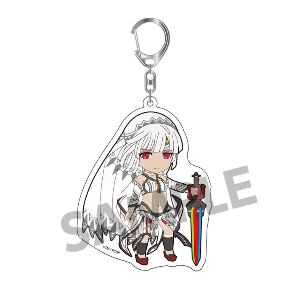 Pikuriru! Fate/Grand Order Trading Acrylic Keychain Charms Vol. 4 Box Set (Re-run) Clearance
