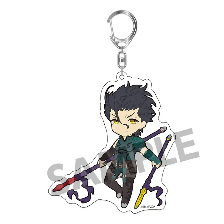 Pikuriru! Fate/Grand Order Trading Acrylic Keychain Charms Vol. 4 Box Set (Re-run) Clearance