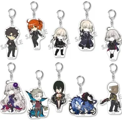 Pikuriru! Fate/Grand Order Trading Acrylic Keychain Charms Vol. 8 Box Set Outlet