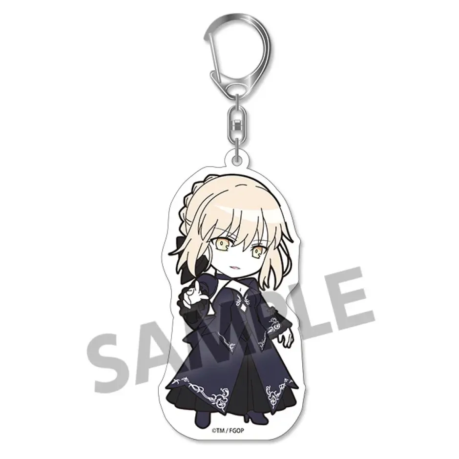 Pikuriru! Fate/Grand Order Trading Acrylic Keychain Charms Vol. 8 Box Set Outlet
