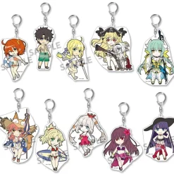 Pikuriru! Fate/Grand Order Trading Acrylic Keychain Charms Vol. 7 Box Set Outlet