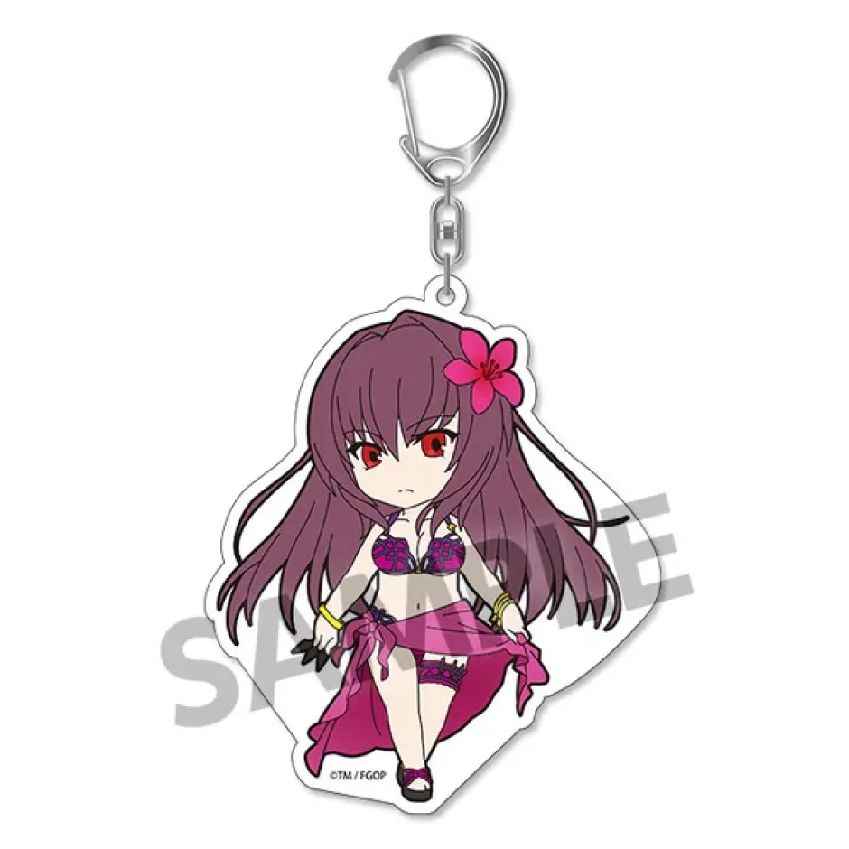 Pikuriru! Fate/Grand Order Trading Acrylic Keychain Charms Vol. 7 Box Set Outlet