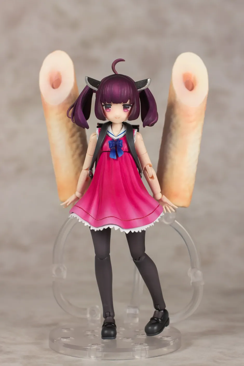 Plafia Tohoku Zunko/Zundamon Project Tohoku Kiritan 1/12 Scale Plastic Model Kit Mini Figure Included Set