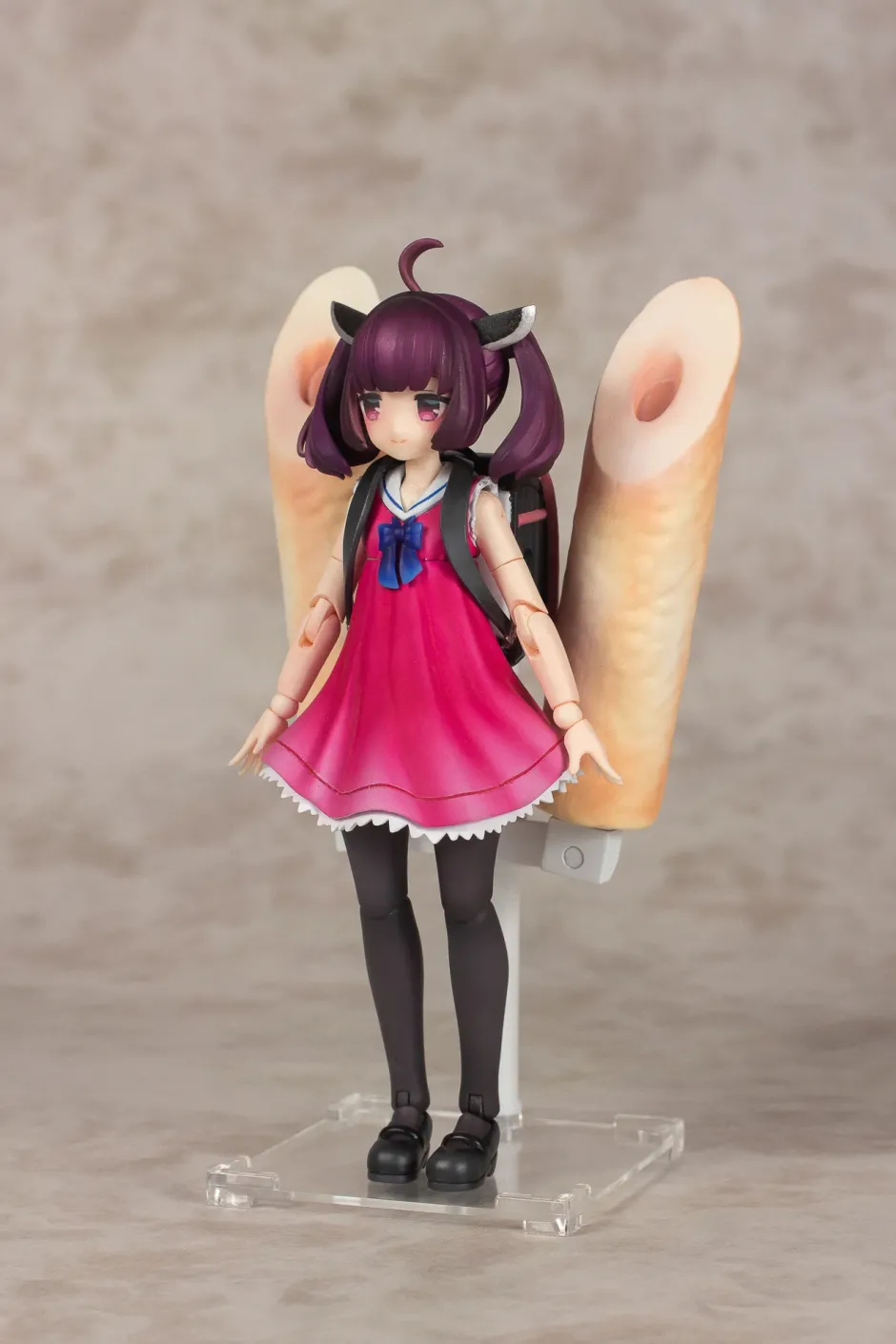 Plafia Tohoku Zunko/Zundamon Project Tohoku Kiritan 1/12 Scale Plastic Model Kit Mini Figure Included Set