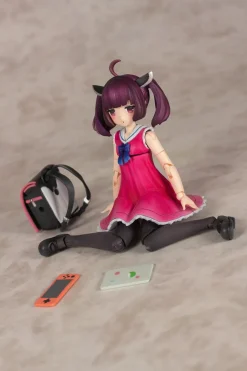 Plafia Tohoku Zunko/Zundamon Project Tohoku Kiritan 1/12 Scale Plastic Model Kit Mini Figure Included Set