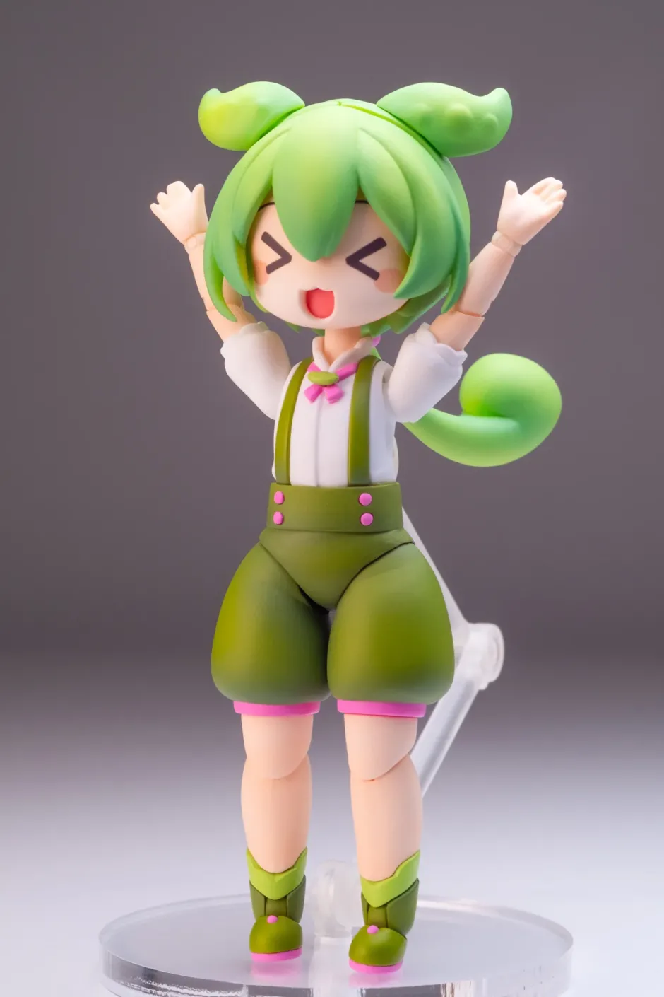 Plastic Models>Plafia Tohoku Zunko/Zundamon Project Zundamon 1/12 Scale Plastic Model Kit Mini Figure Included Set (Re-run)