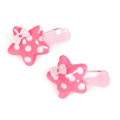Jewelry & Hair Accessories>Polka Dot Star Clip Set