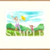 Pollyanna Framed Art Print Hot