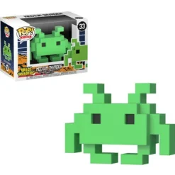 Soft Vinyl Figures>Pop! 8-Bit: Space Invaders - Medium Invader