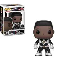 Soft Vinyl Figures>Pop! TV: Power Rangers Series 7 - Zachary "Zack" Taylor