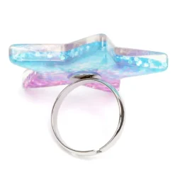 Jewelry & Hair Accessories>Popuphilia! Glitter Gradation Star Ring