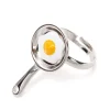 Jewelry & Hair Accessories>Popuphilia! Sunny-Side Up Egg Ring