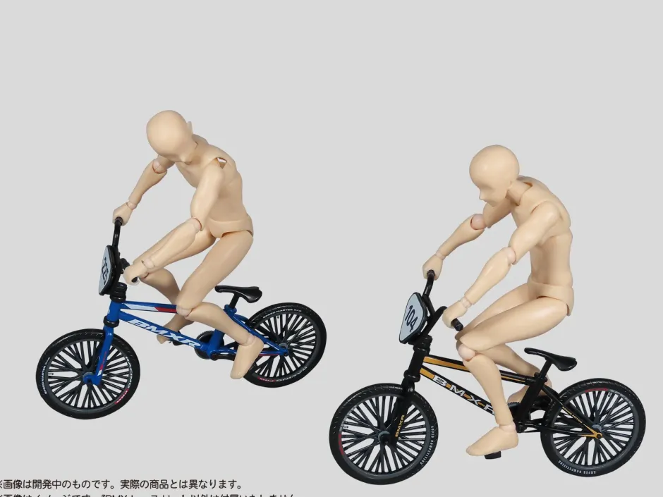 Plastic Models>Pripra Figure's Sports BMX Race Blue