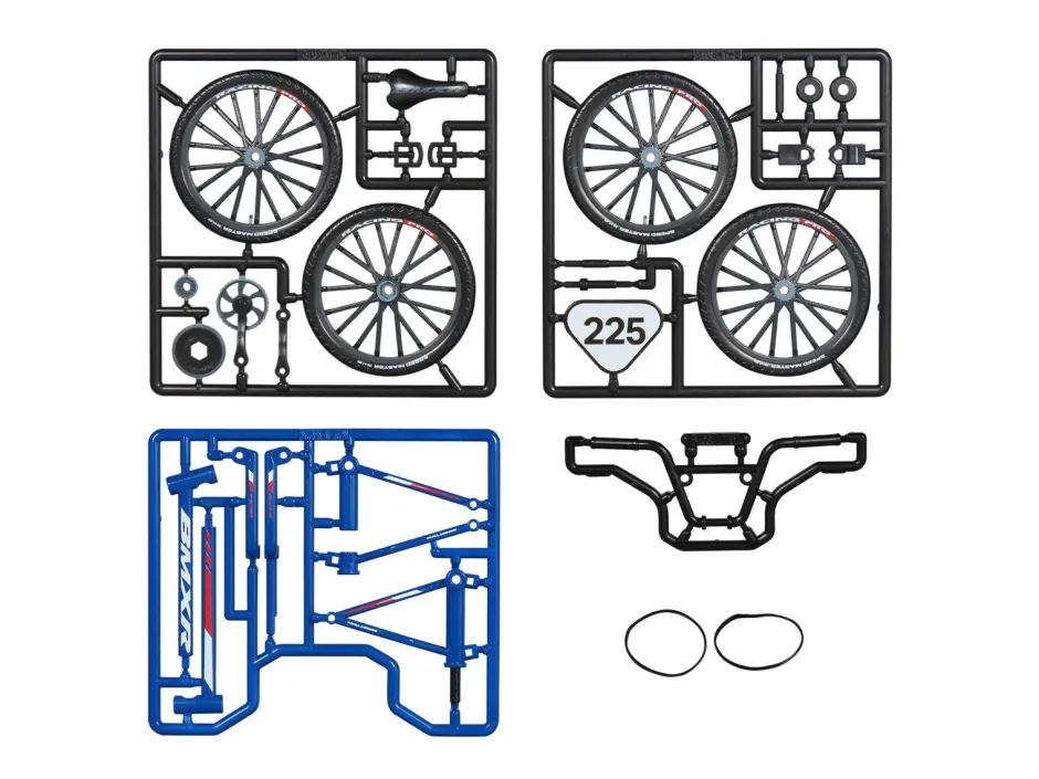 Plastic Models>Pripra Figure's Sports BMX Race Blue