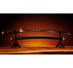 Collectable Toys>Proplica Demon Slayer: Kimetsu no Yaiba Nichirin Sword (Tanjiro Kamado) Kyojuro Rengoku's Sword Guard Ver.