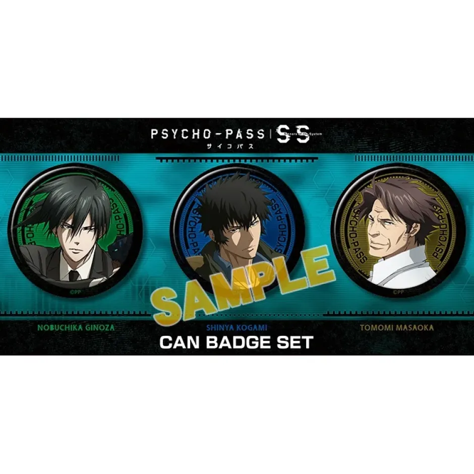 Collectable Toys>Psycho-Pass: Sinners of the System Pin Badge Set