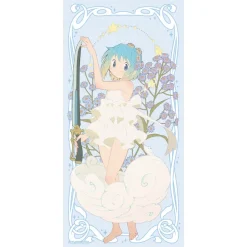 Towels>Puella Magi Madoka Magica Big Towel Sayaka Miki: Flower Ver.