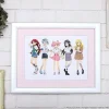 Puella Magi Madoka Magica Mistgraph Art Canvas Board Hot