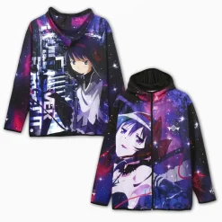 Puella Magi Madoka Magica the Movie -Rebellion- Homura Full Graphic Dry Hoodie Outlet