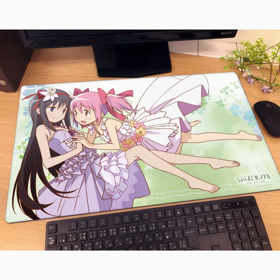 Home Goods>Puella Magi Madoka Magica the Movie: Rebellion Rubber Mat Madoka & Homura: Blossom (Re-run)