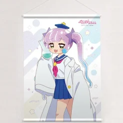 Puniru is a Kawaii Slime W Suede B2 Tapestry Oversized Sleeve White Coat Kawaii Puniru New