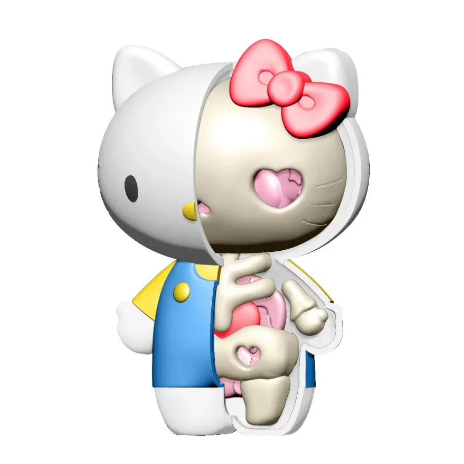 Collectable Toys>Puzzle Mascot Kaitai Fantasy Hello Kitty & My Melody Assortment Set