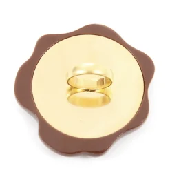 Q-pot. Chocolate Seal Ring Discount