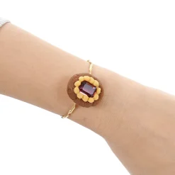 Q-pot. Jewel Cookie Bangle Discount