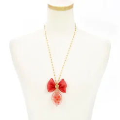 Q-pot. Love Heart Jelly Necklace New