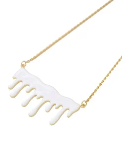 Q-pot. Melty Milk Necklace Online