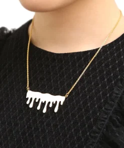 Q-pot. Melty Milk Necklace Online
