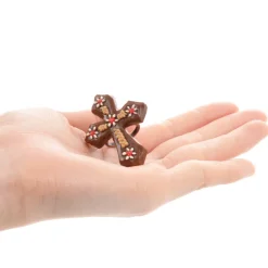 Q-pot. Parlor Cross Chocolat Ring New