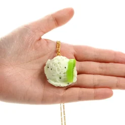Q-pot. Parlor Kiwi Ice Cream Necklace Hot