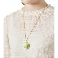 Q-pot. Parlor Kiwi Ice Cream Necklace Hot