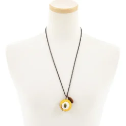 Q-pot. Parlor Pumpkin Mont Blanc Necklace Sale