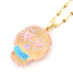 Q-pot. Parlor Sugar Skull Necklace Clearance